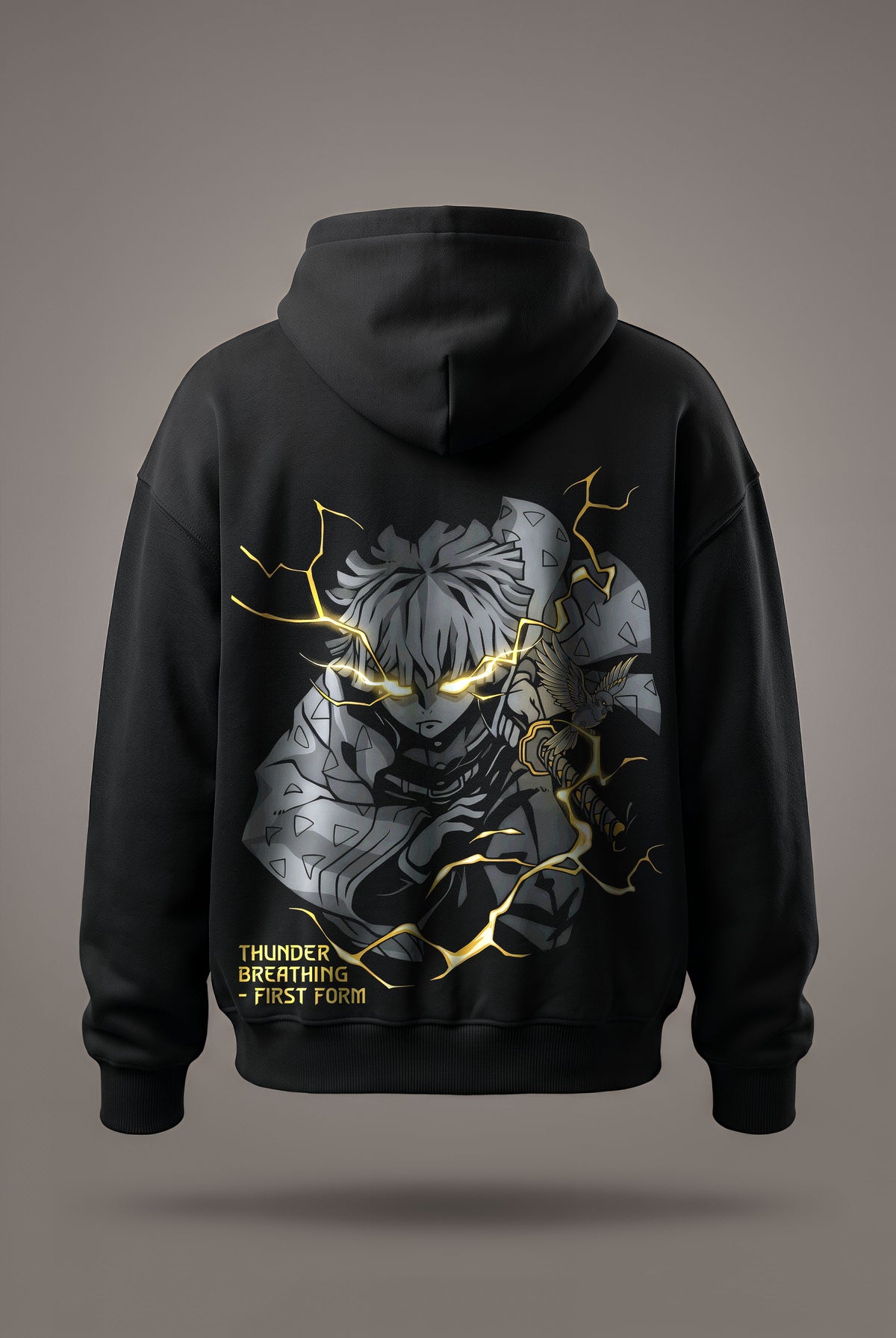 Oversize суичър Zenitsu Agatsuma – First Form