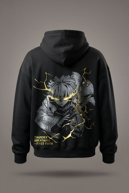 Oversize суичър Zenitsu Agatsuma – First Form