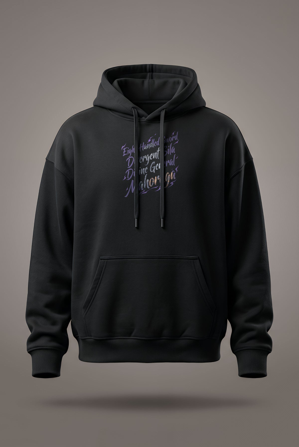 Oversize суичър Mahoraga – Purple