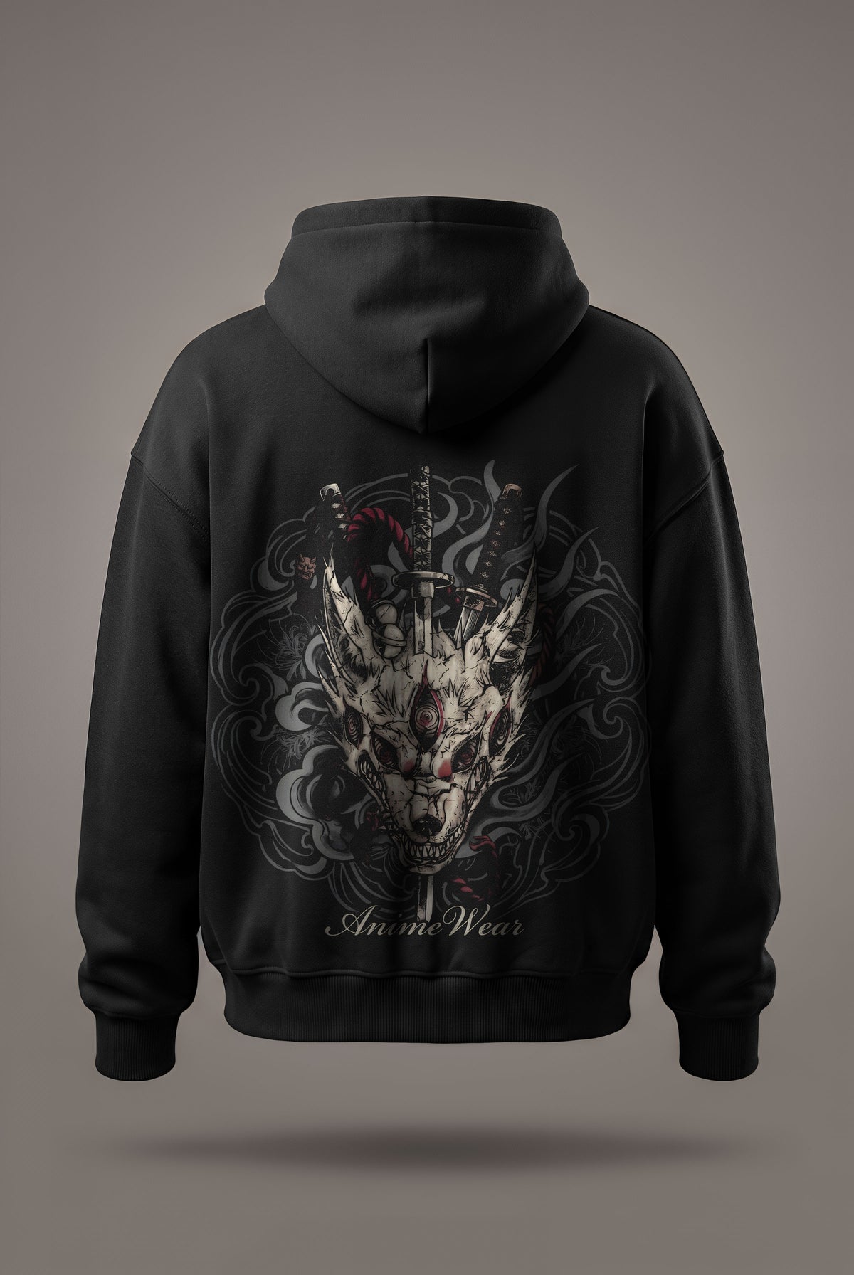 Oversize суичър Fox Devil – KON