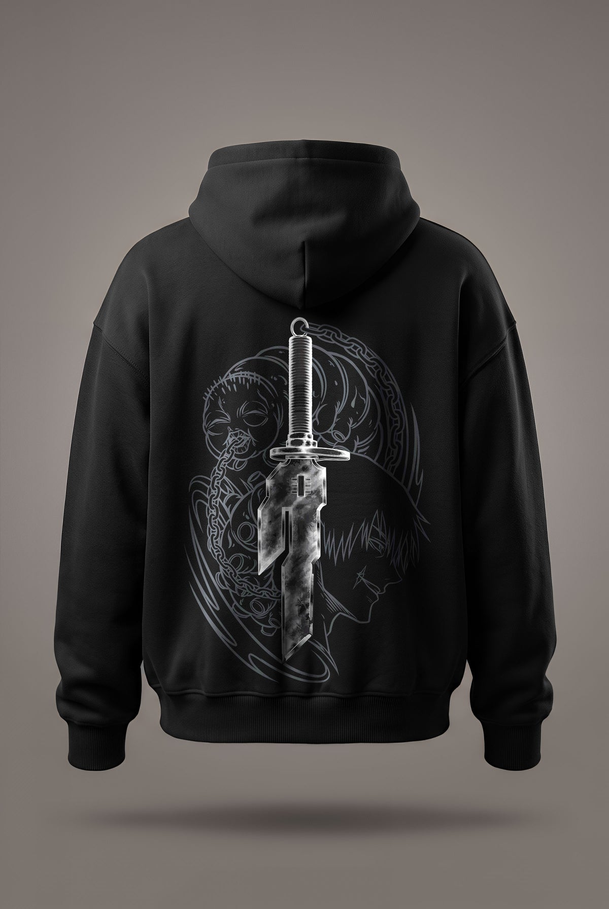 Oversize суичър Toji Fushiguro – Inverted Spear of Heaven