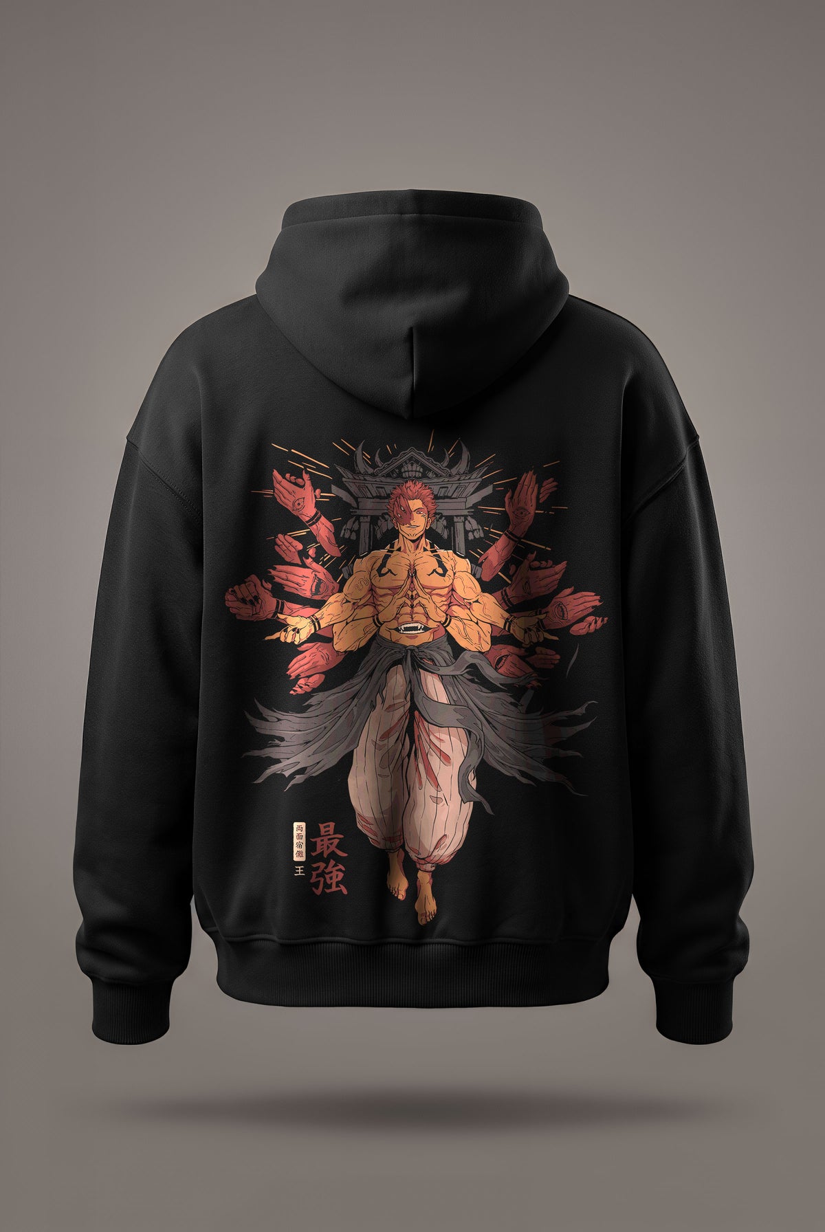 Oversize суичър Sukuna – JJK