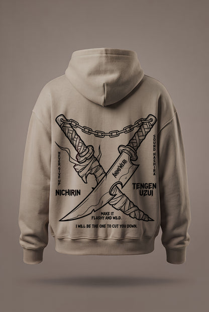 Oversize суичър Tengen Uzui – Sound Hashira