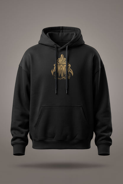 Oversize суичър Genryusai Yamamoto – Golden Flames