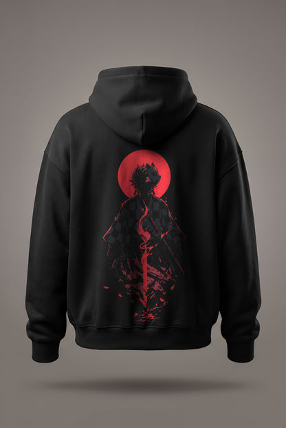 Oversize суичър Tanjiro – GAMBARE