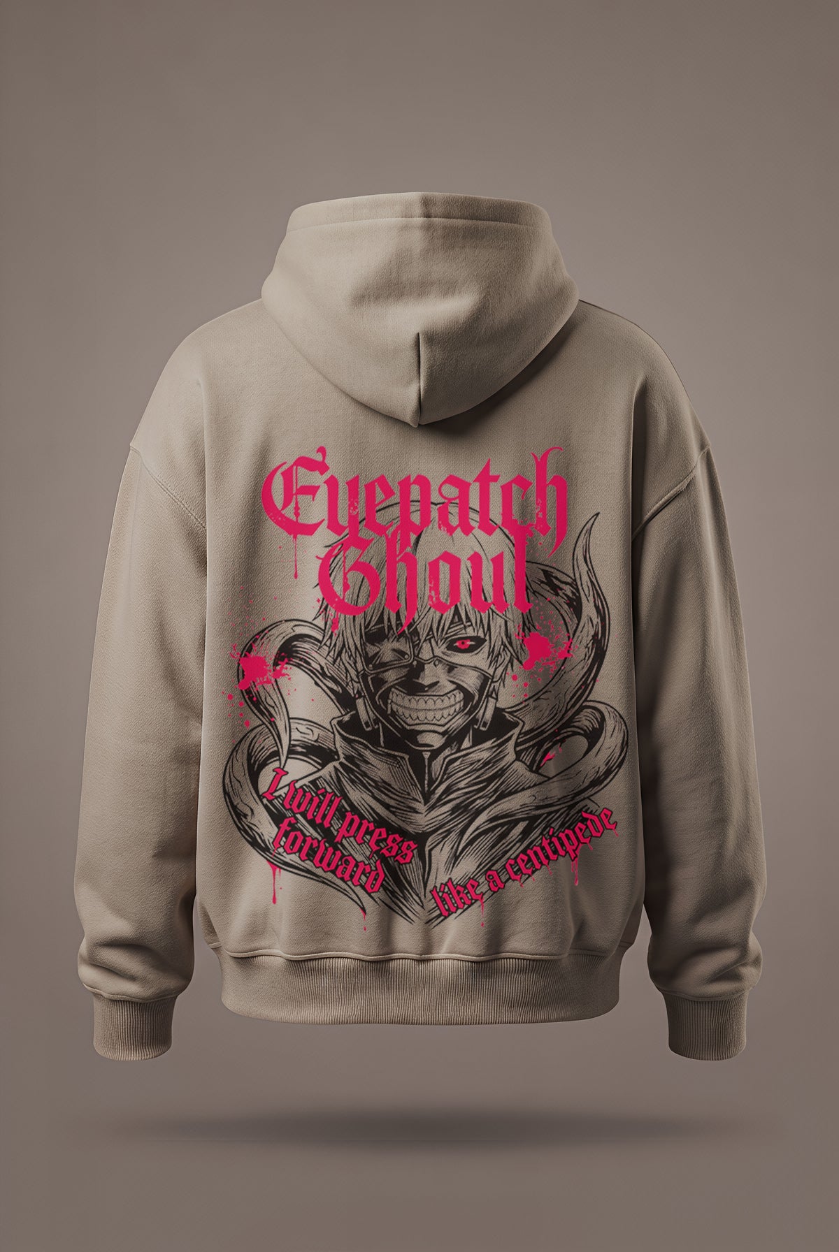 Oversize суичър Ken Kaneki – Eyepatch Ghoul