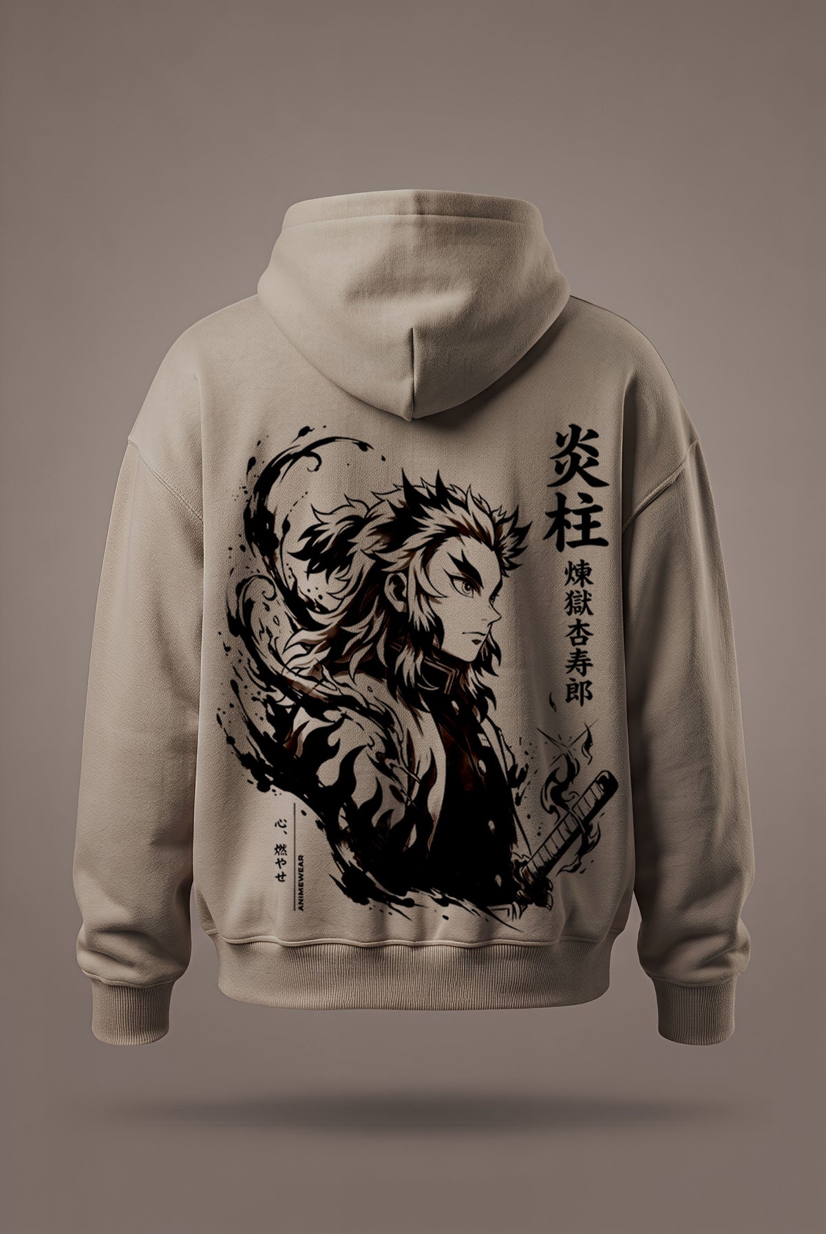 Oversize суичър Rengoku – Flame Hashira