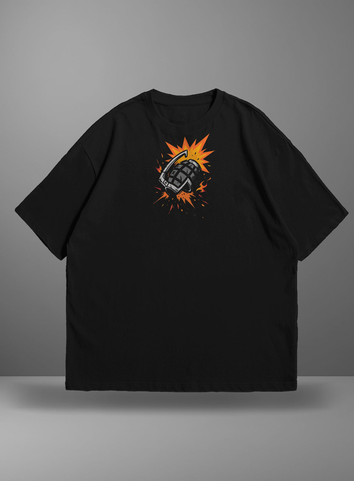 Oversize тениска Bakugo - Detonate