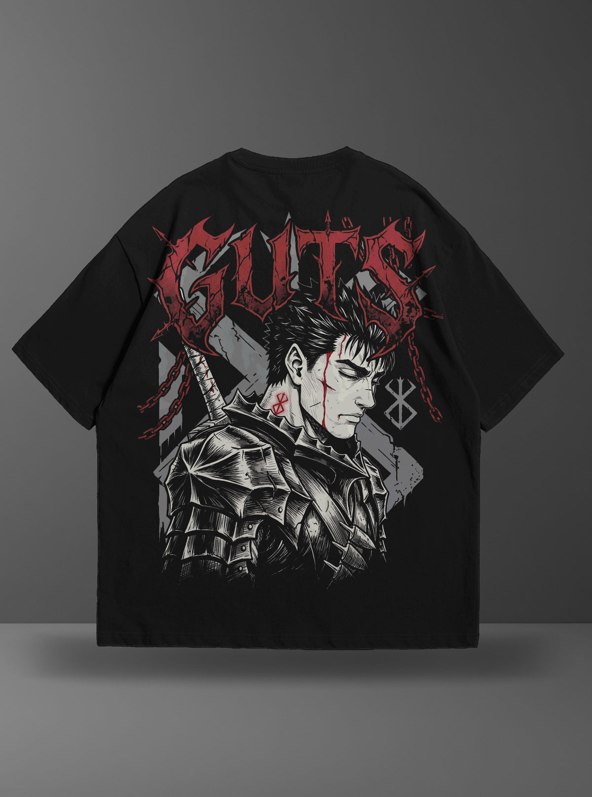 Oversize тениска Guts - Struggler