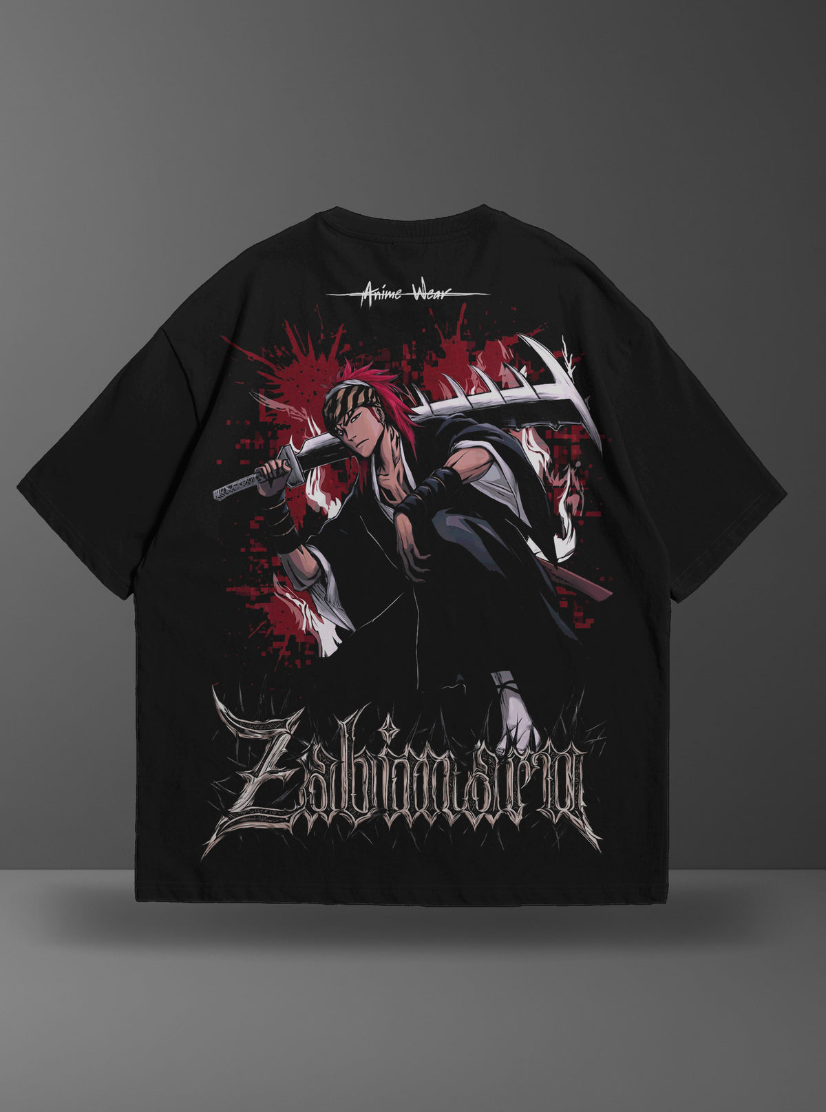 Oversize тениска Renji Abarai - Zabimaru