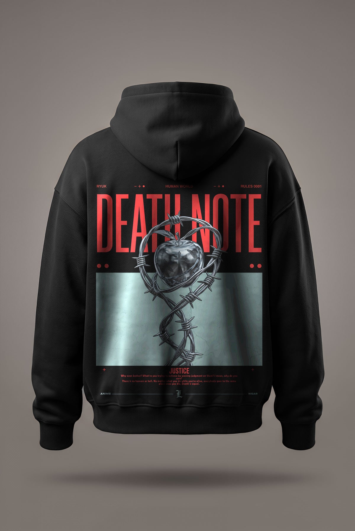 Oversize суичър Death Note – V1