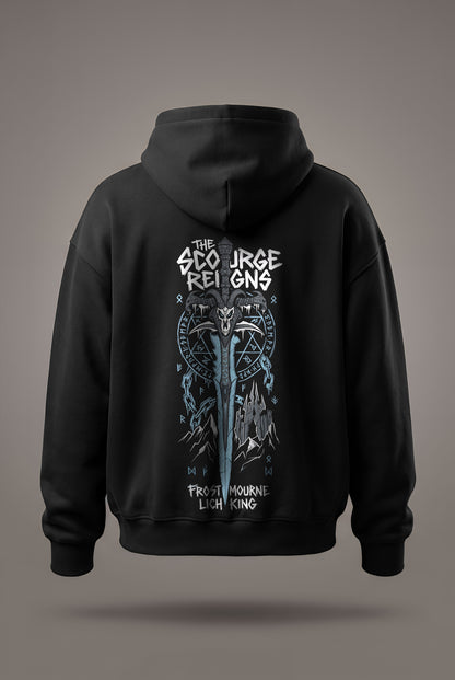 Oversize суичър Lich King – The Scourge Reigns V1