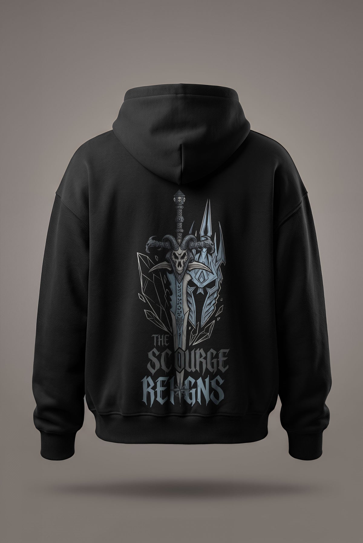 Oversize суичър Lich King – The Scourge Reigns V2