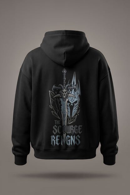 Oversize суичър Lich King – The Scourge Reigns V2