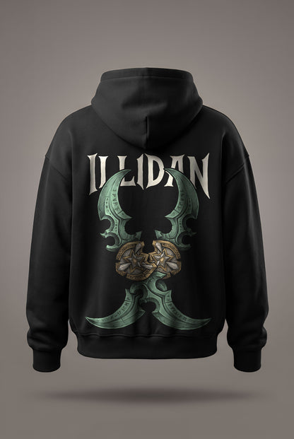 Oversize суичър Illidan – The Twin Blades